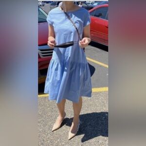 NWOT Fabiana Filippi Blue Midi Dress